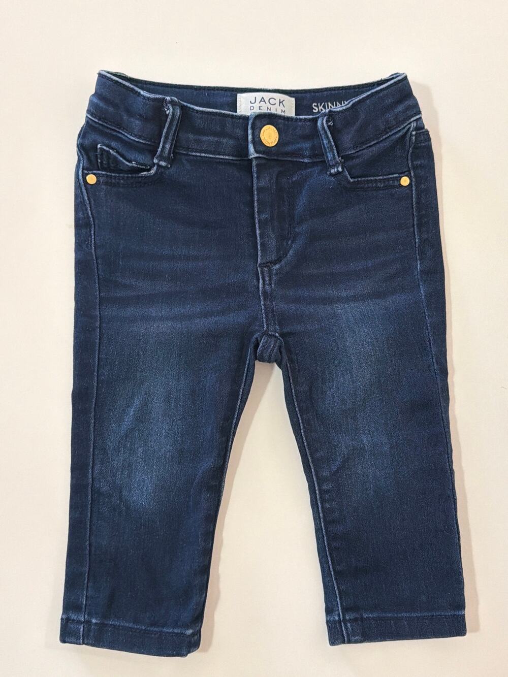 Janie and Jack Denim Skinny Jean Infant 6-12 Months Boy or Girl Casual Grunge